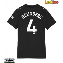 Manchester City Tijjani Reijnders #4 Replica Away Shirt Ladies 2025-26 Short Sleeve